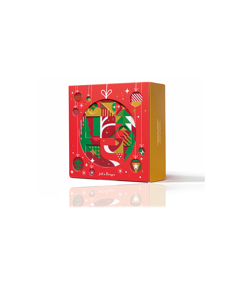 BALLOTIN ROUGE 500 G CHOCOLATS ASSORTIS