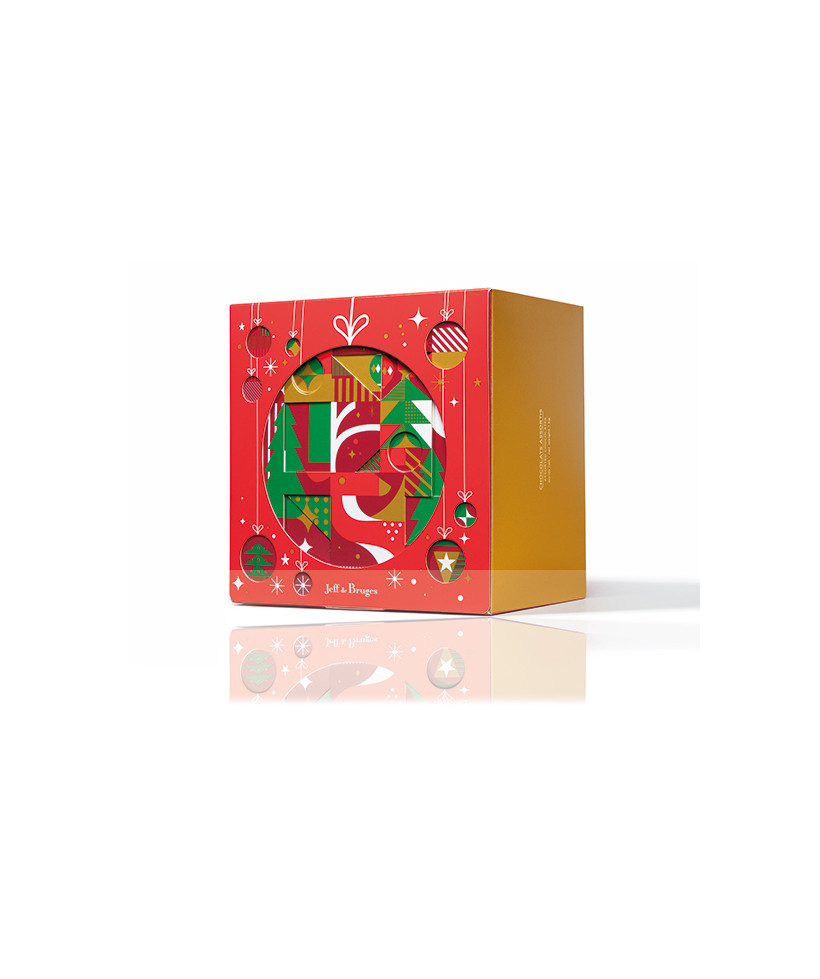 BALLOTIN ROUGE 1 KG CHOCOLATS ASSORTIS