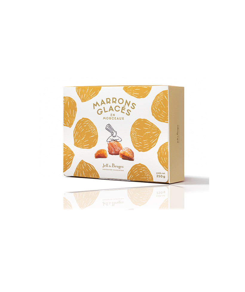MARRONS GLACES EN MORCEAUX 250G