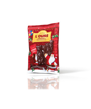 SACHET 8 OURS EN CHOCOLAT LAIT 96G