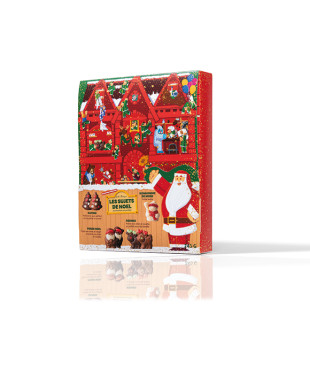BOITE SUJETS DE NOEL 245G